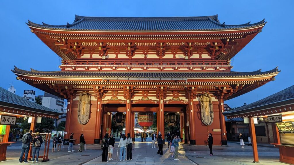 Temple Senso-ji à Tokyo