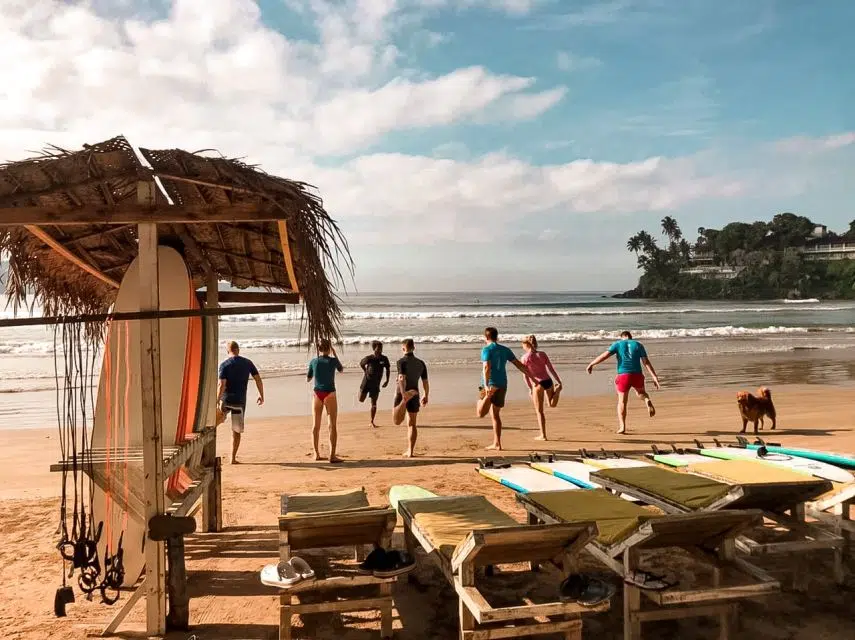 Cours de surf Galle