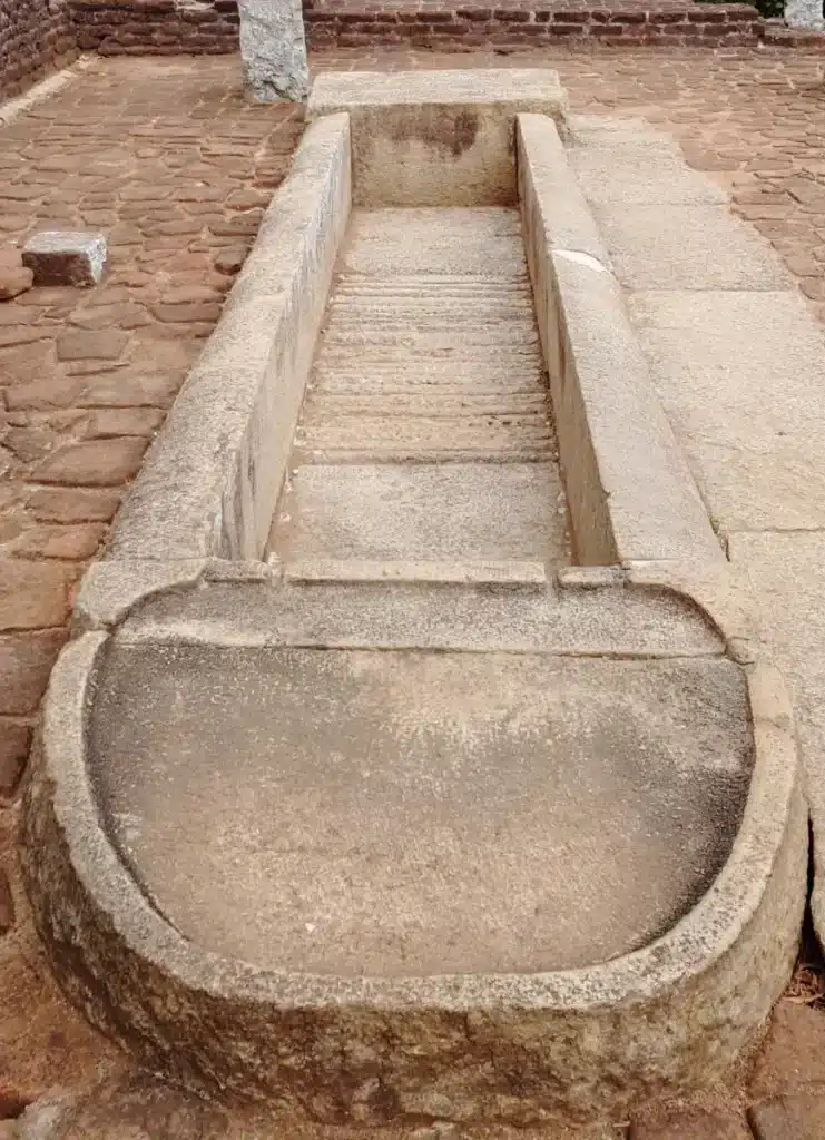 Les ruines de mihintale