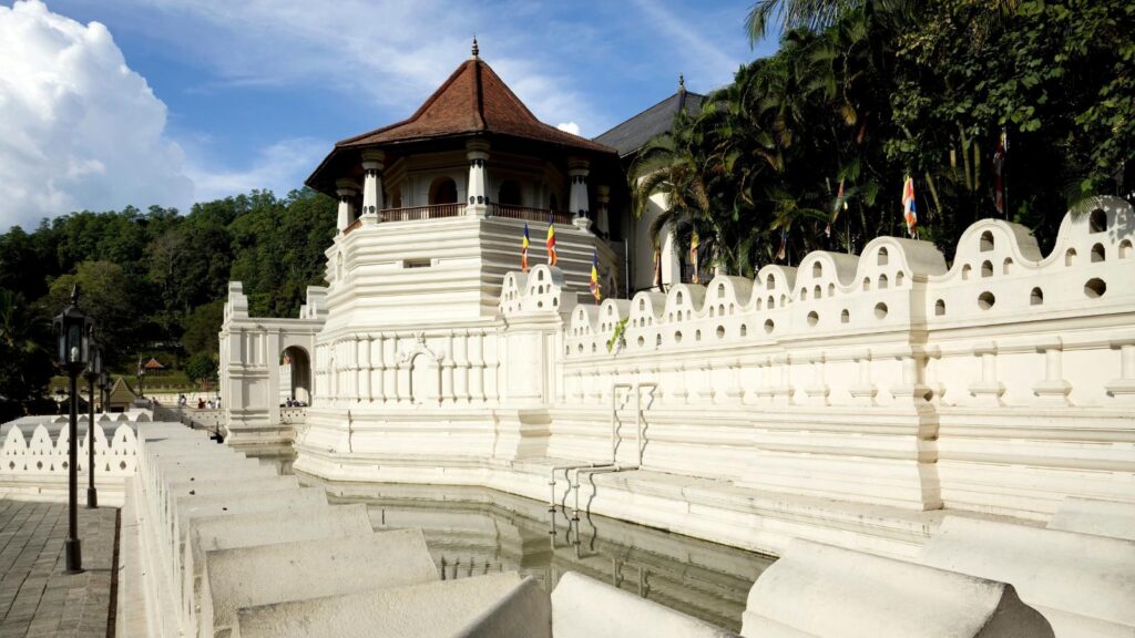 Le Temple de la Dent à Kandy au Sri Lanka