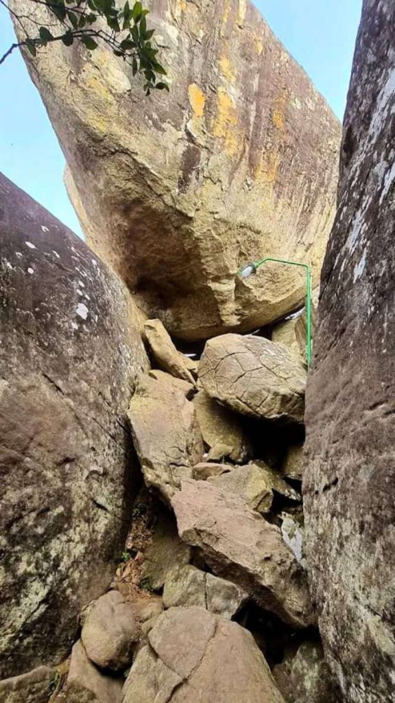 La partie escalade de Pidurangala