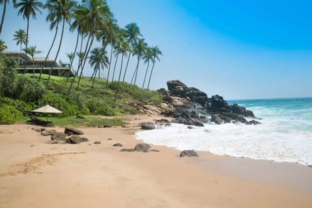 Plage de Tangalle au Sri Lanka