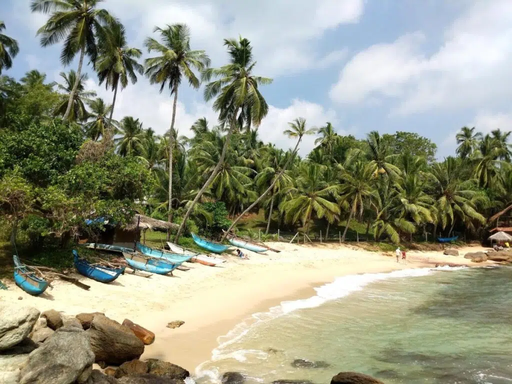 plage de goyambokka Tangalle