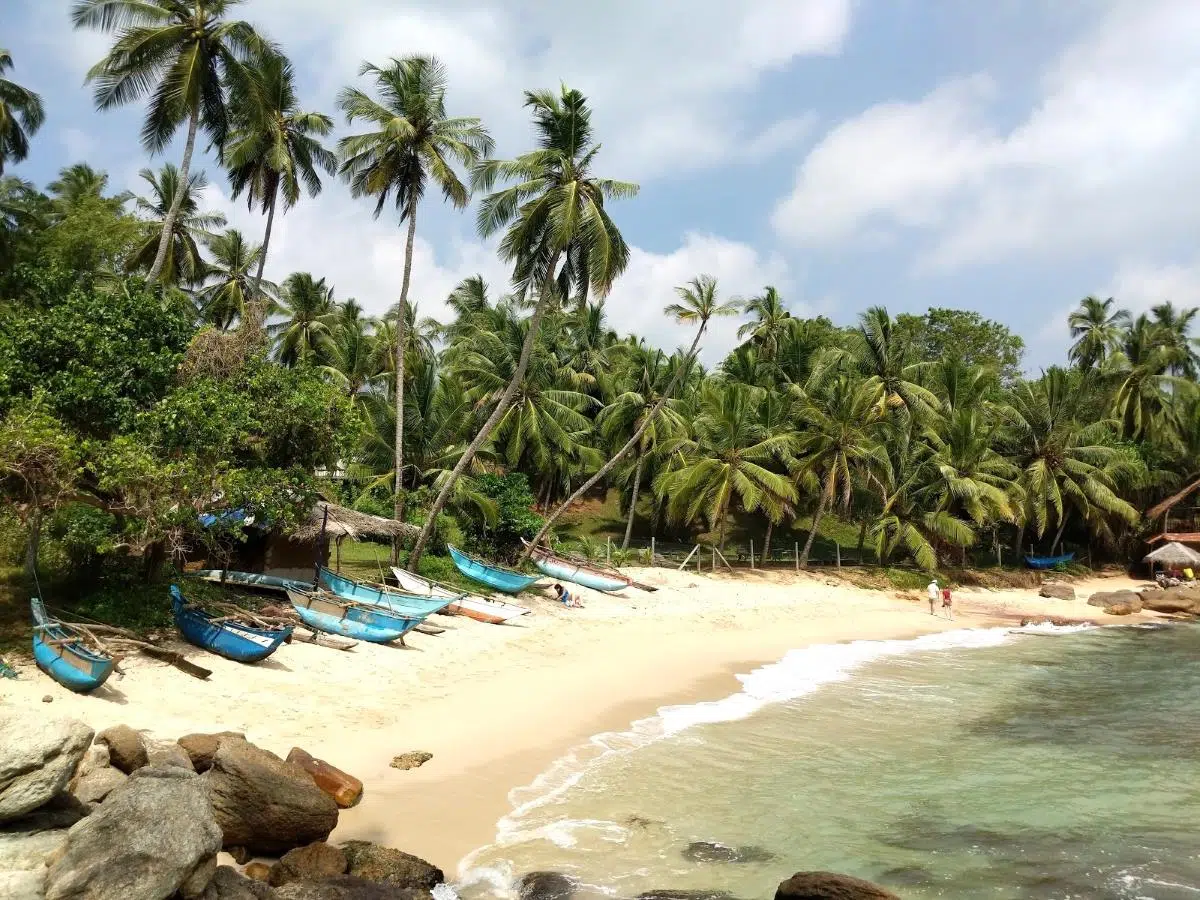 plage de goyambokka Tangalle
