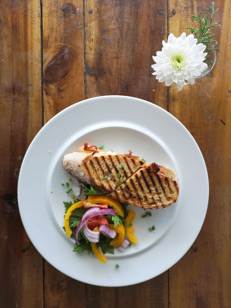 Cuisine simple et moderne à Negombo au Sri Lanka