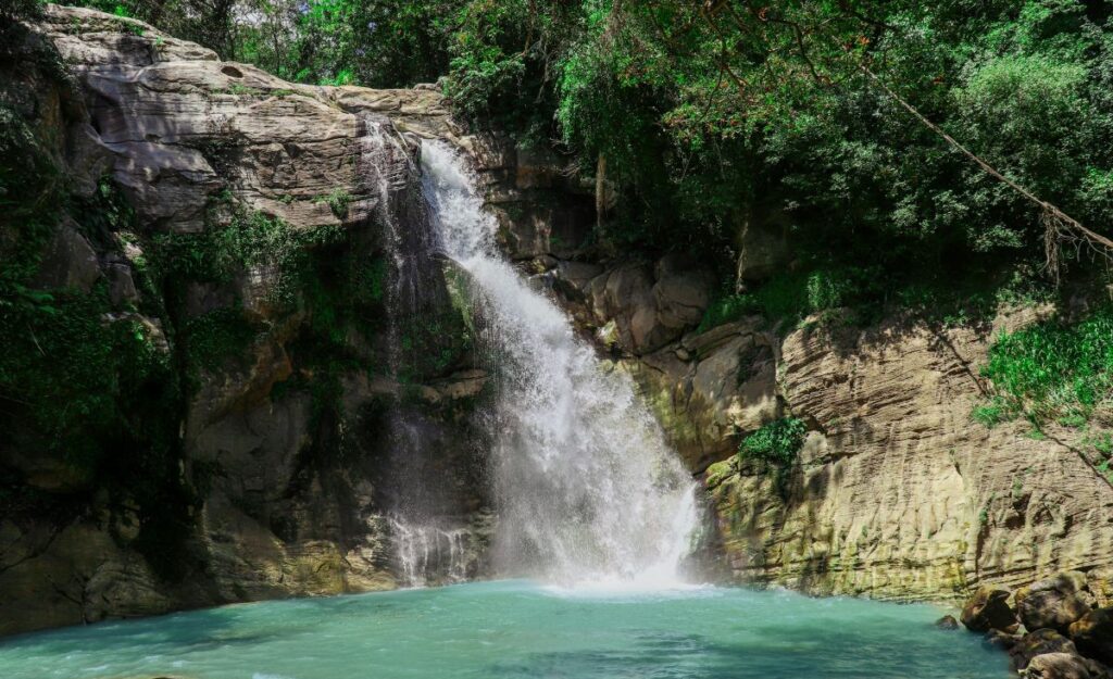 La cascade ellawala au sri lanka