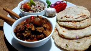 La recette des pol roti à la coco du Sri Lanka