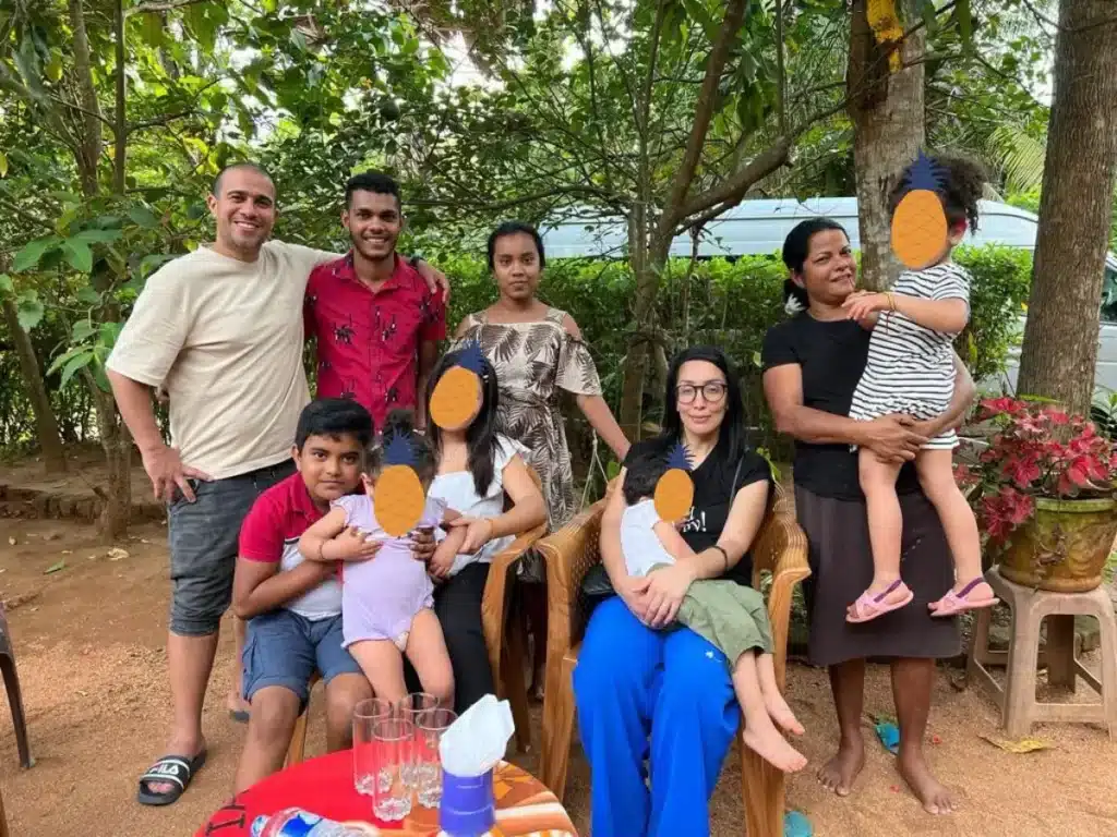 Rencontrez une famille sri lankaise