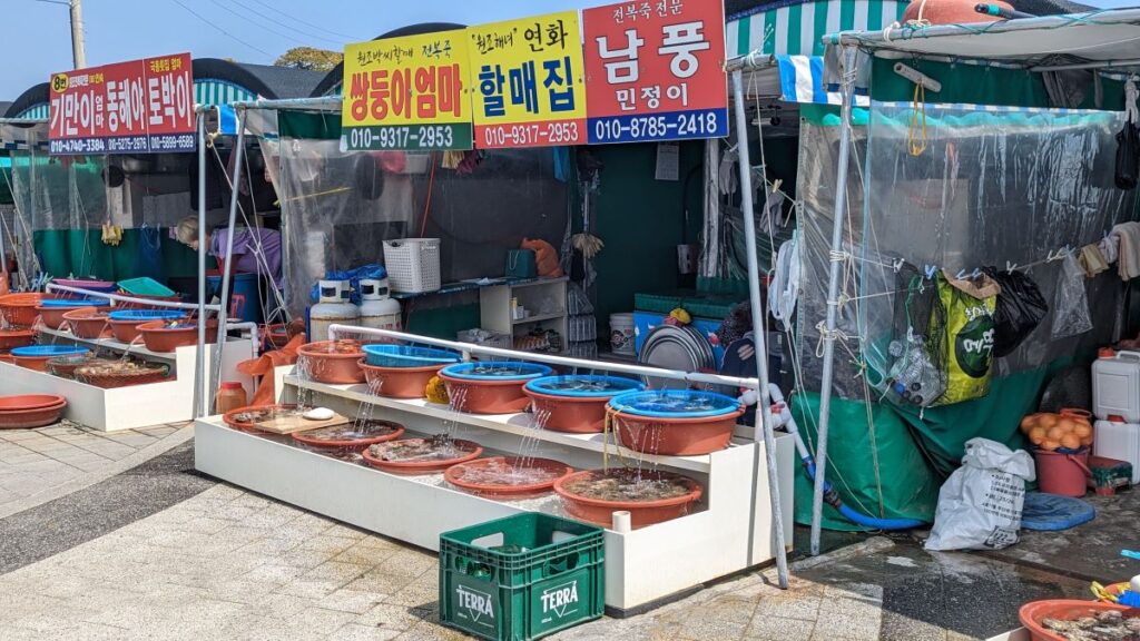 Marché de poissons