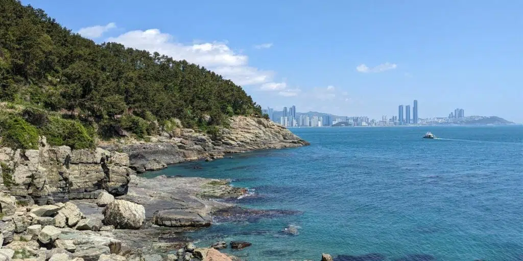 Vue sur Busan