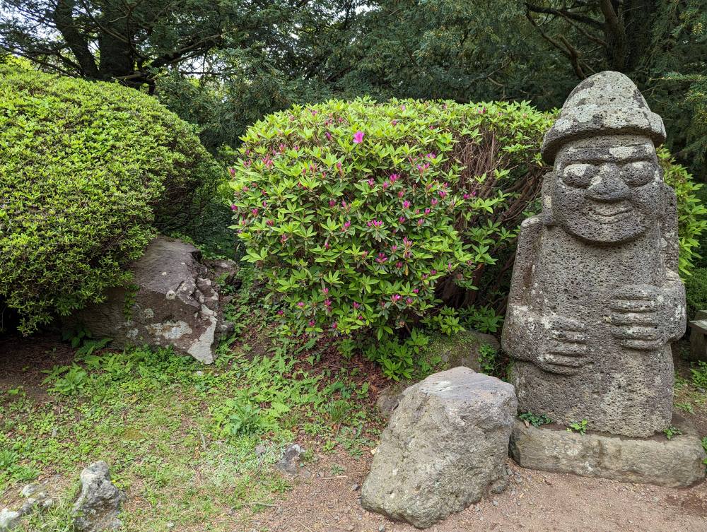 Les Dol hareubang de l'île de Jeju
