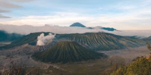 Le volcan Bromo sur l'île de Java en Indonésie