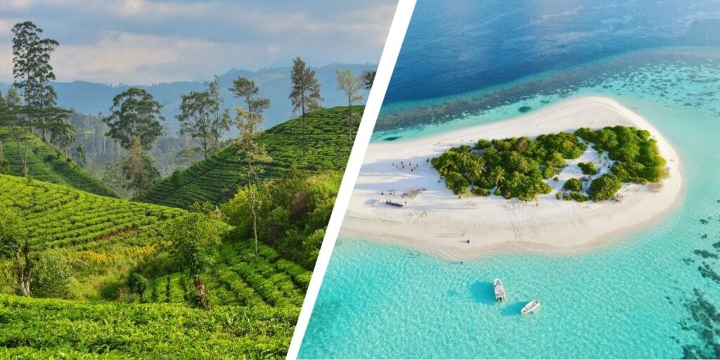 Voici notre itinéraire combiné Sri Lanka Maldives. Un voyage de 15 jours qui vous permettra non seulement de plonger dans la culture sri lankaise mais également de partir explorer les merveilles de l’île de Ceylan. Votre aventure se poursuivra aux Maldives afin de profiter des plages paradisiaques des atolls maldiviens ...