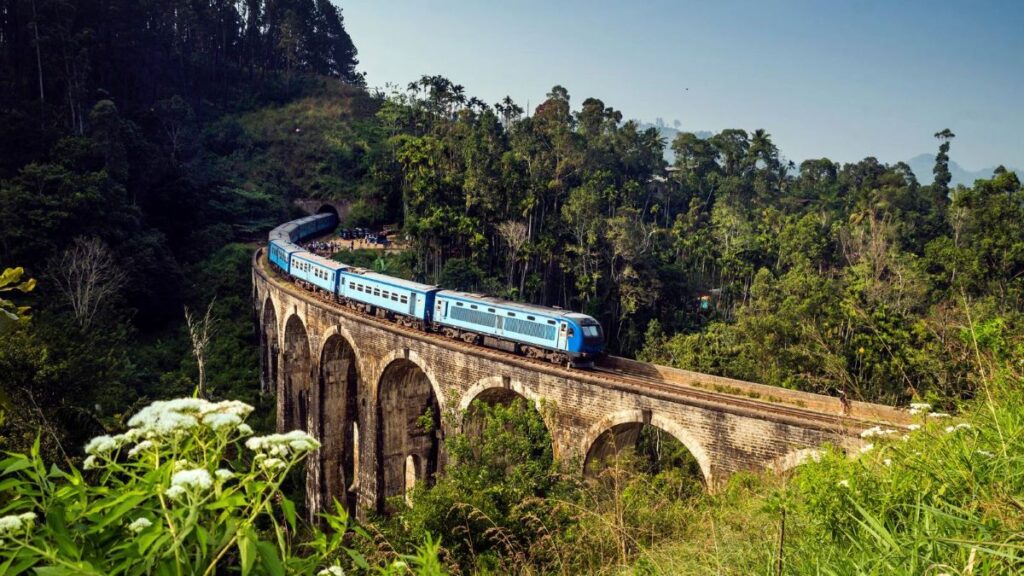se déplacer au Sri Lanka en train