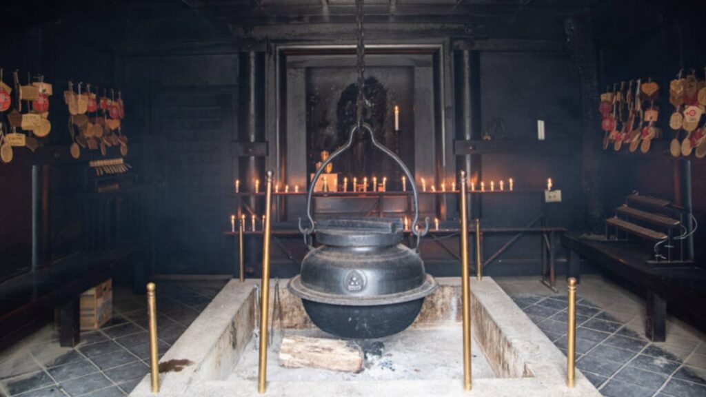 La flamme éternelle de Miyajima
