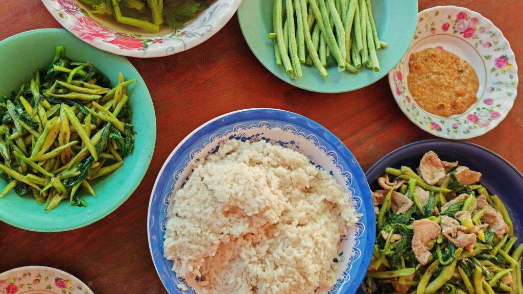 Cours de cuisine près de Kuang Si