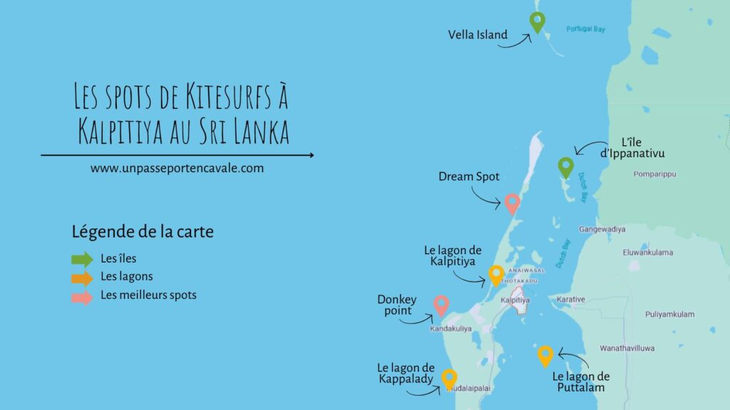 Où faire du kitesurf à Kalpitiya ?