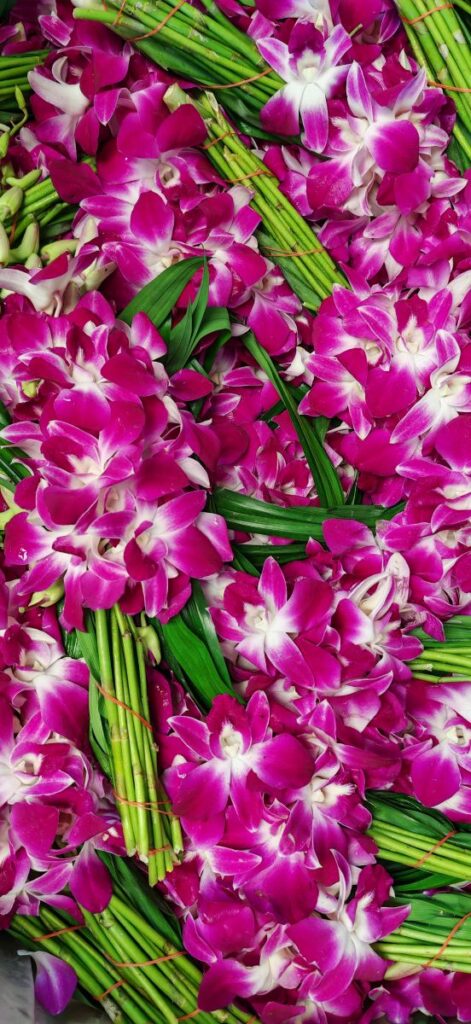 Marché aux fleurs de Bangkok