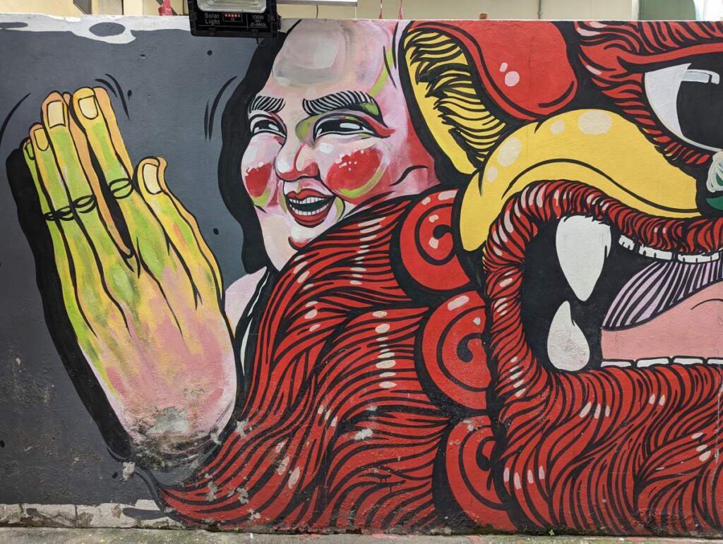 Streeat art à Chinatown