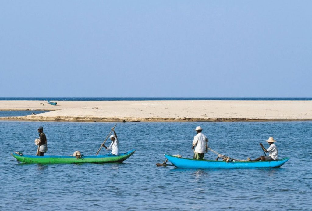 Les pêcheurs à Batticaloa