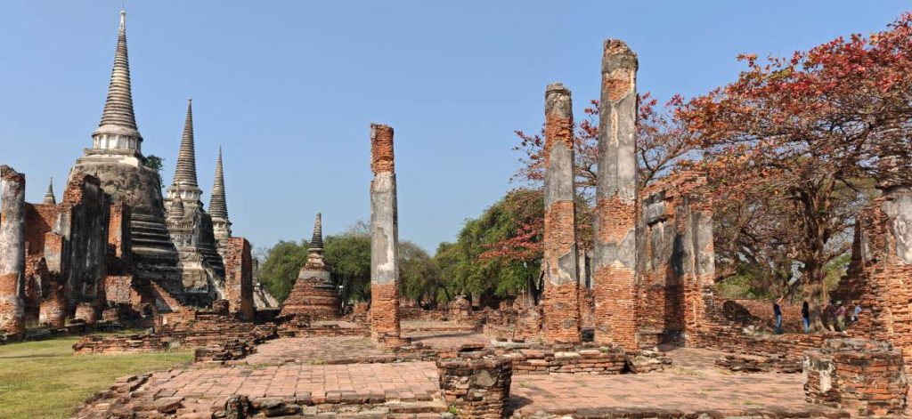 Les ruines d'Ayuthhaya