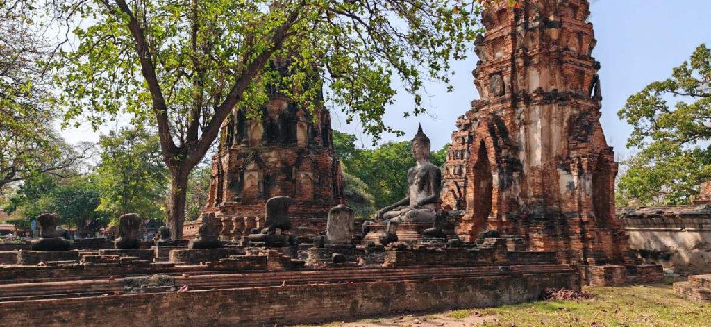 Le site archéologique d'Ayutthaya en Thaïlande