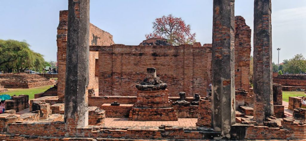 Les ruines d'Ayutthaya