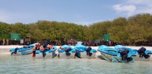 Faire du snorkeling à Pigeon island