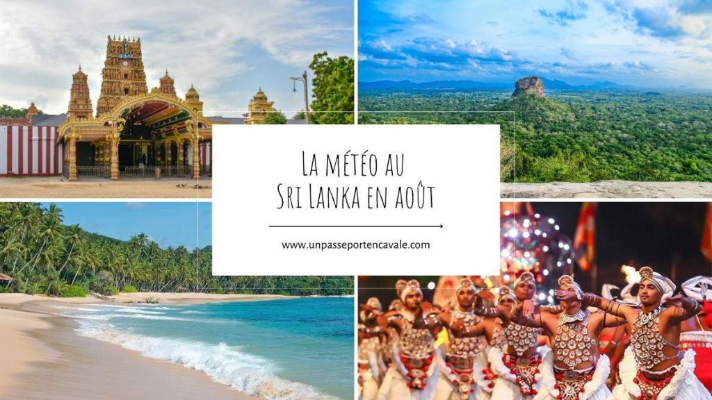 La météo au Sri Lanka en août
