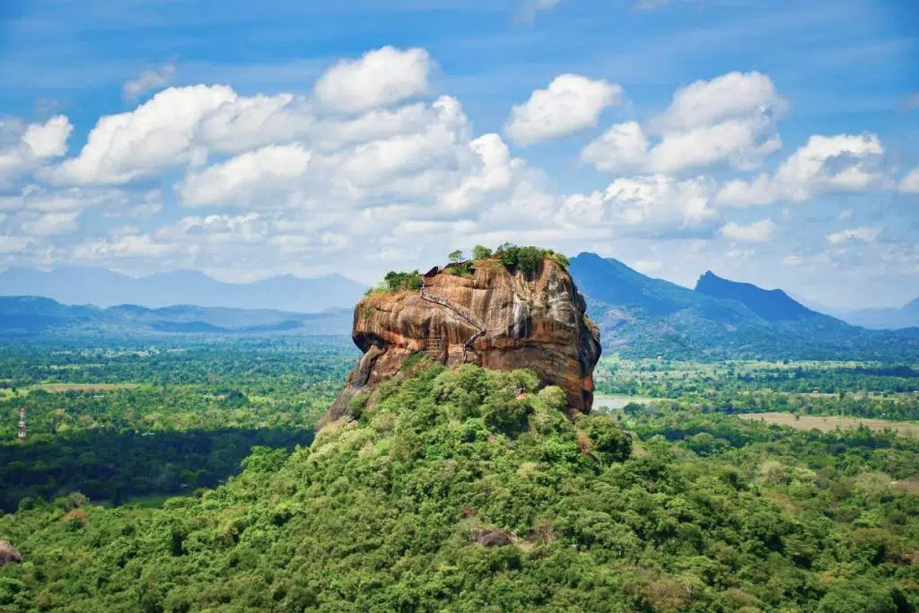 Rocher du lion à Sigiriya