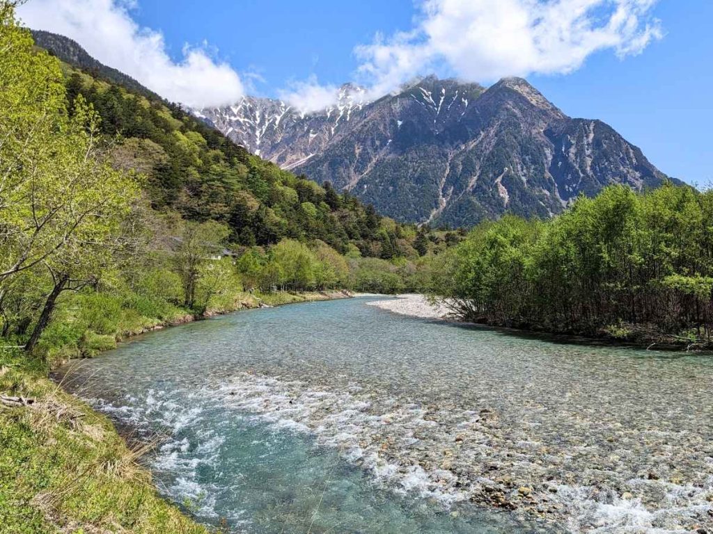 Les sommets dans les Alpes Japonaises