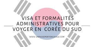 Visa Corée du sud
