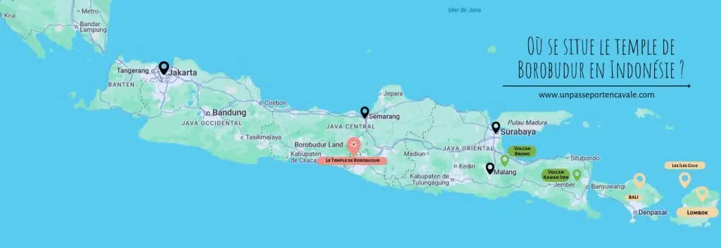 Ou se trouve Borobudur en indonésie ?