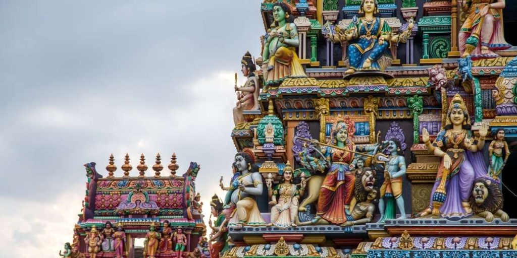 Temple sur la côte est du Sri Lanka