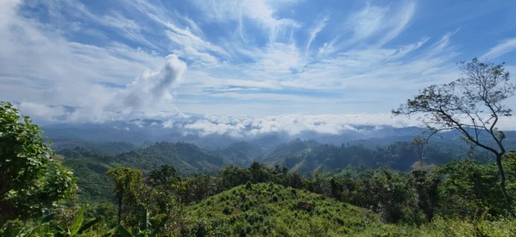 Paysage au nord du Laos