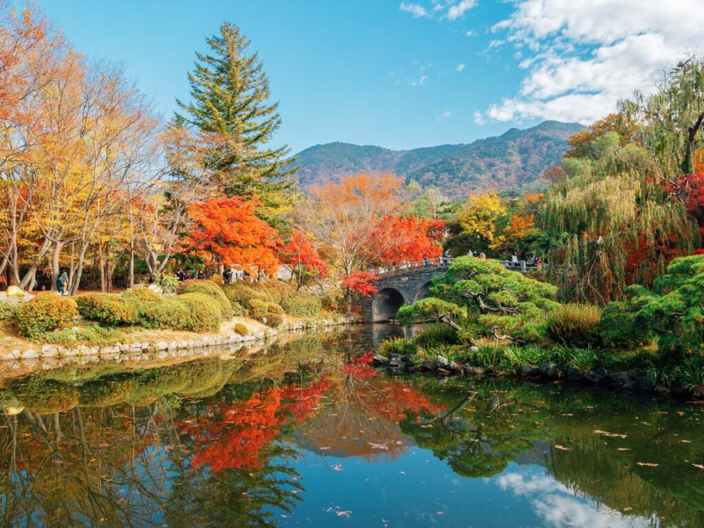 L'automne en Corée du Sud