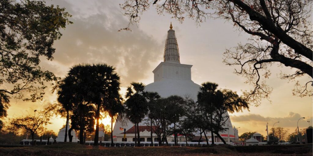 Anuradhapura au Sri Lanka