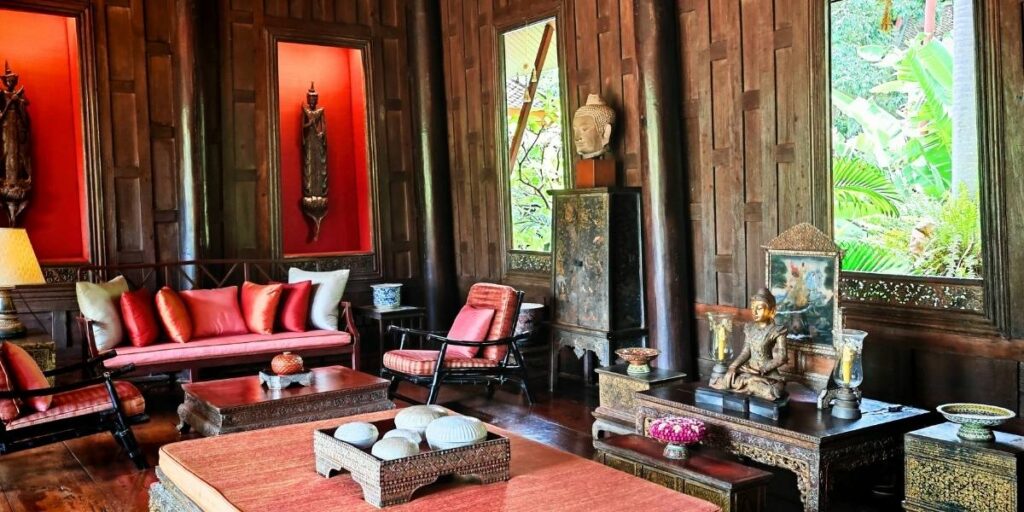 La maison de Jim Thompson à Bangkok en Thaïlande