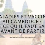 Vaccins et maladies au Cambodge