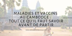 Vaccins et maladies au Cambodge