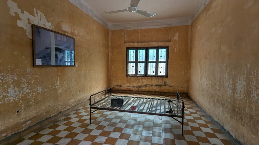 Tuol Sleng à Phom Penh au Cambodge
