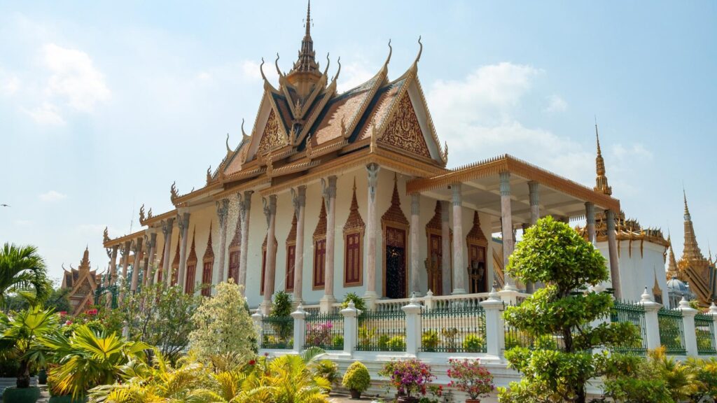 Palais Royal de Phom Penh au Cambodge