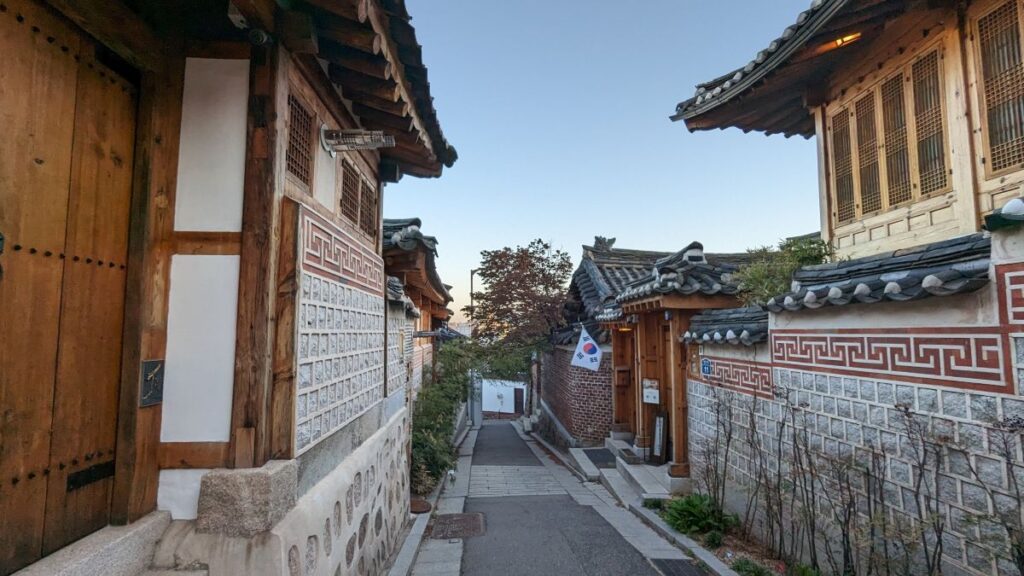 Le village Bukchon à Séoul
