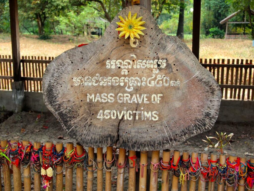 Les killing fields au cambodge