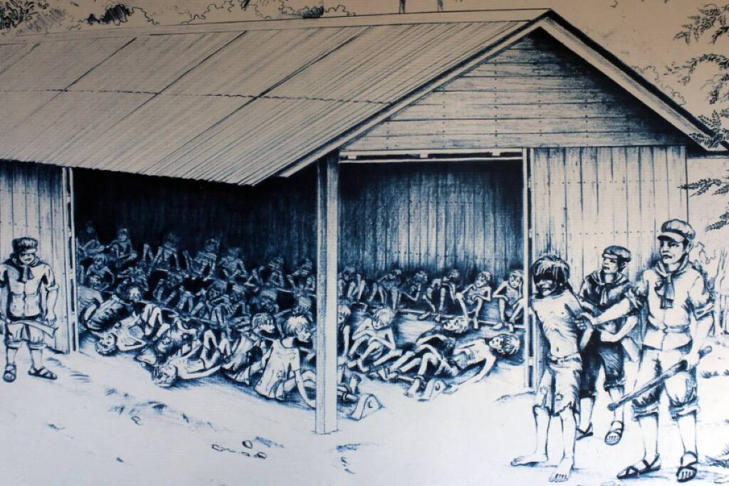 les killing fields à phnom penh au cambodge